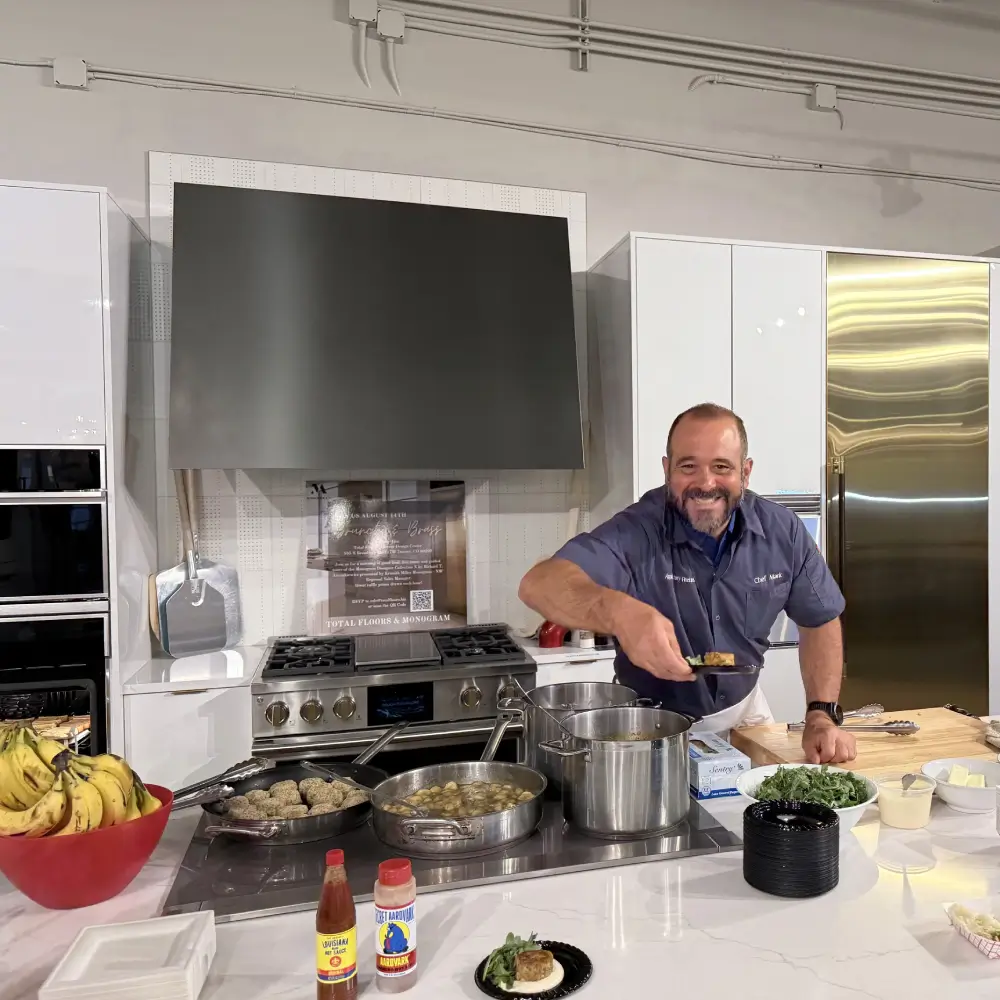 chef-prepared brunch event