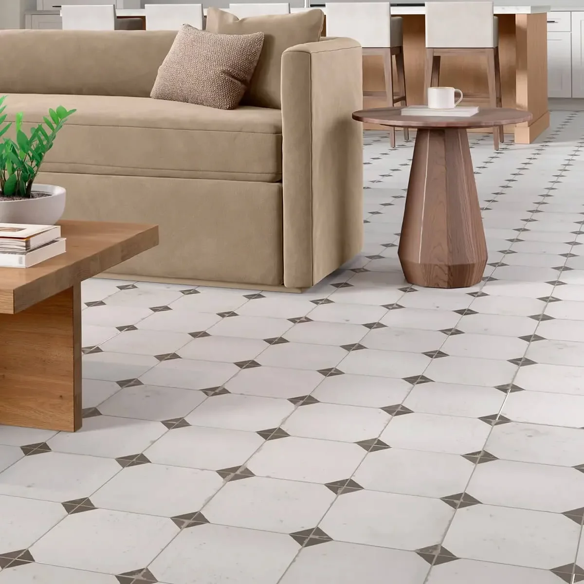 Living Room Tiles | Total Floors